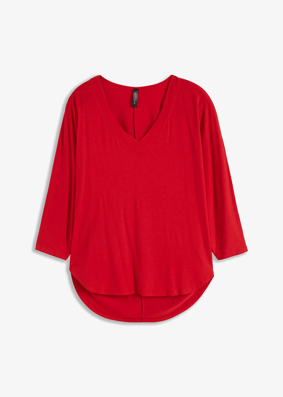 Μπλούζα με μανίκια 3/4-Κόκκινο φραουλί-RAINBOW