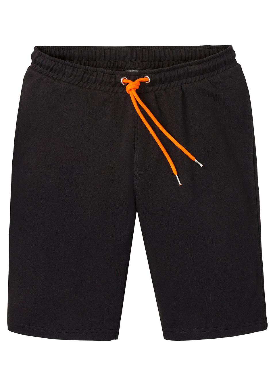 Бермуди от трико regular fit-Черно-RAINBOW