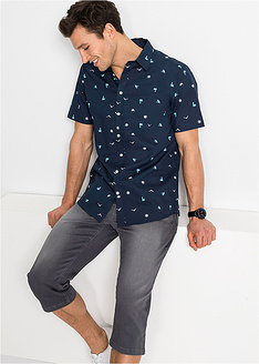 Κοντομάνικο πουκάμισο σε γραμμή comfort-bpc bonprix collection