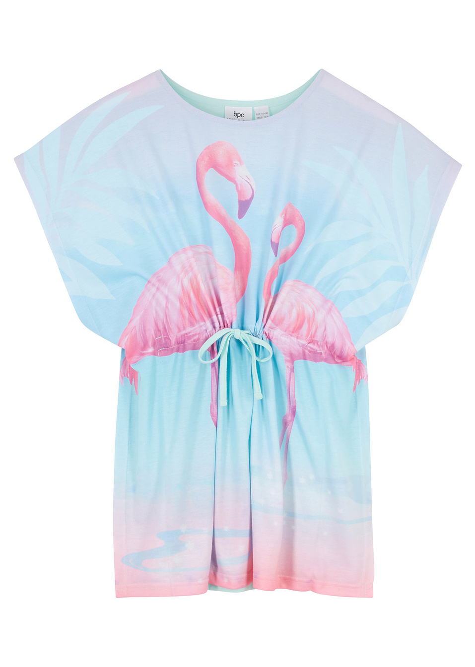 Φόρεμα τουνίκ-Λευκό με φωτογραφική στάμπα-bpc bonprix collection