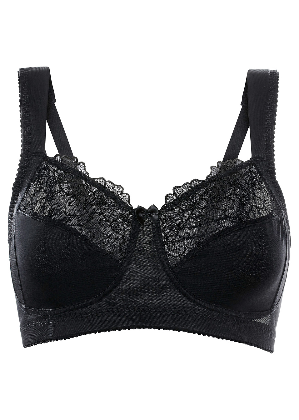 Σουτιέν σύσφιγξης χωρίς μπανέλα-Μαύρο-bpc selection bonprix collection