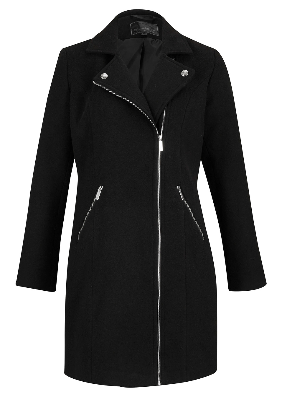 Παλτό-Μαύρο-bpc selection bonprix collection