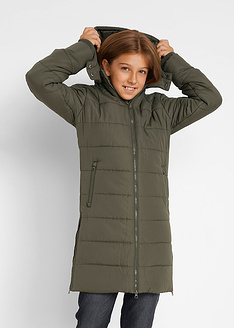 Καπιτονέ παλτό με αφαιρούμενη κουκούλα-bpc bonprix collection