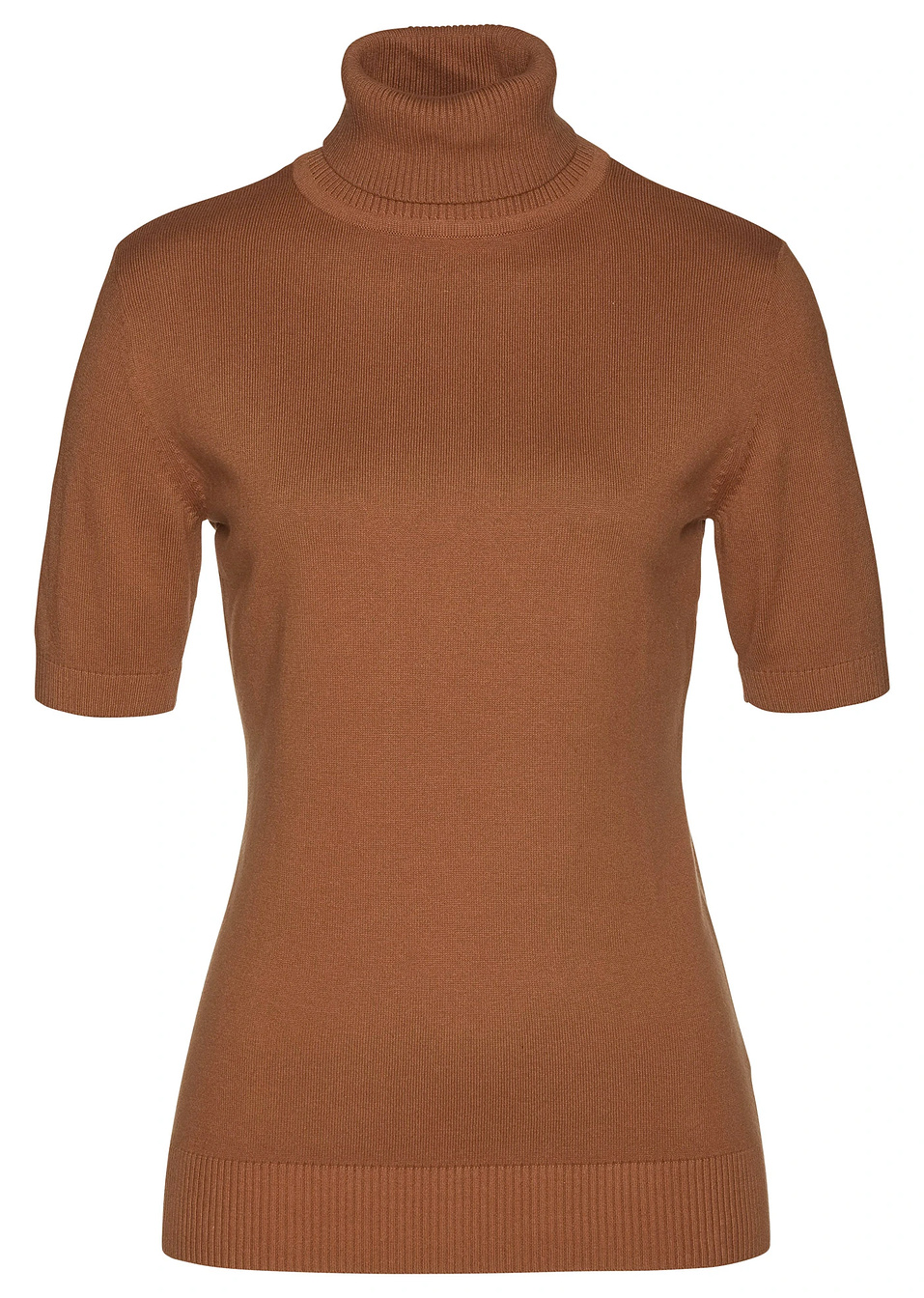 Κοντομάνικο ζιβάγκο-Καφέ-bpc selection bonprix collection