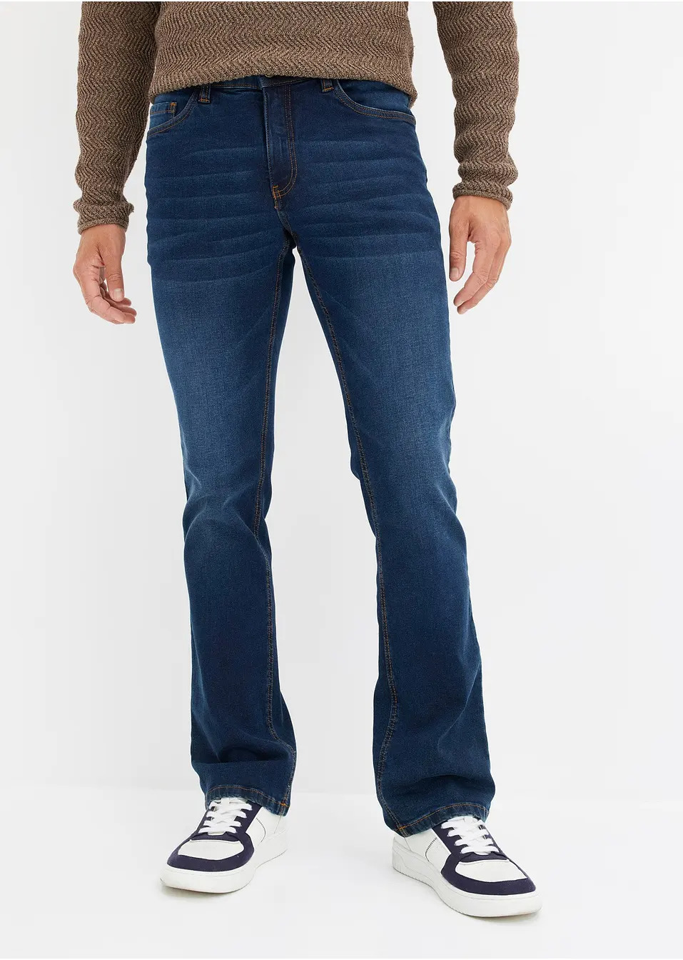 Ελαστικό τζιν regular fit bootcut-John Baner JEANSWEAR