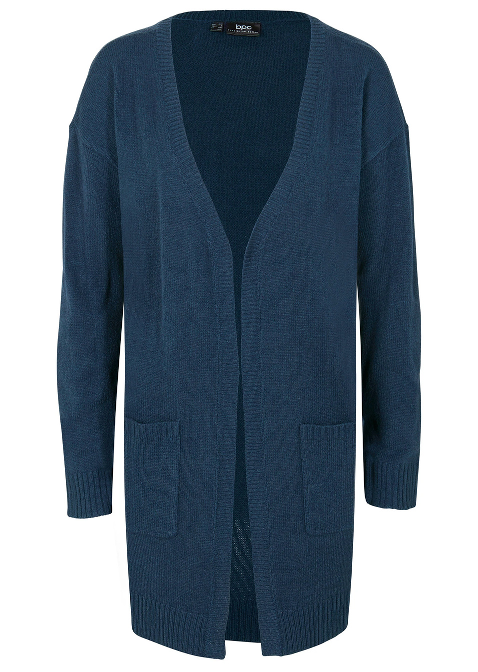 Ζακέτα basic-Μπλε σκούρο-bpc bonprix collection