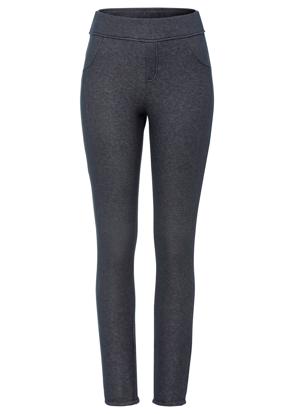 Ισοθερμικό κολάν με denim look-Μπλε μελανζέ-bpc bonprix collection