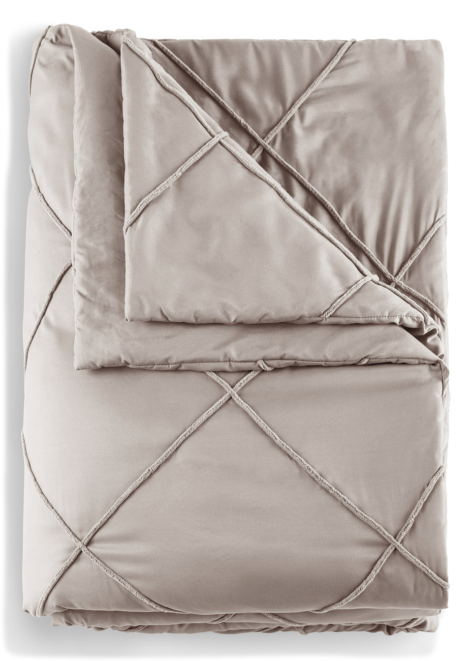 Κάλυμμα κρεβατιού με γεωμετρικό μοτίβο-Μπεζ-bpc living bonprix collection