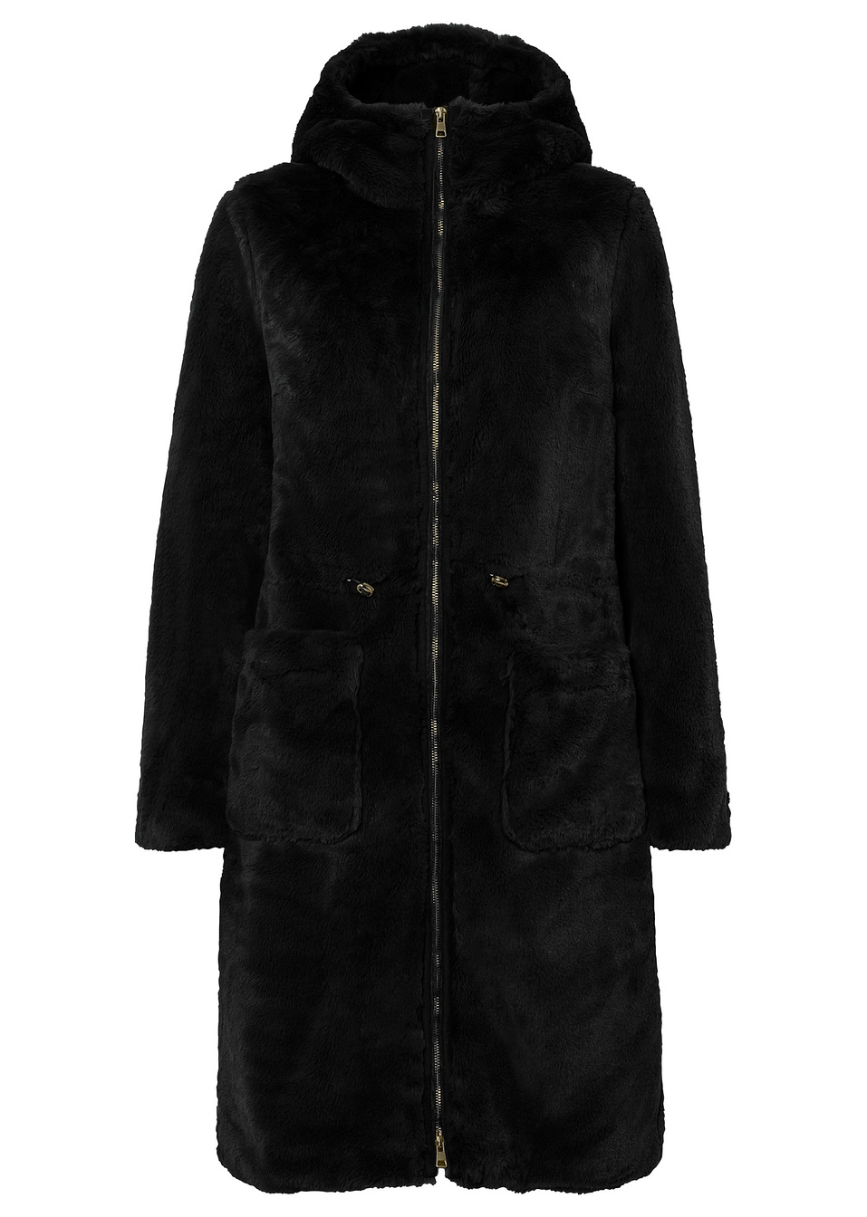 Συνθετική γούνα-Μαύρο-RAINBOW