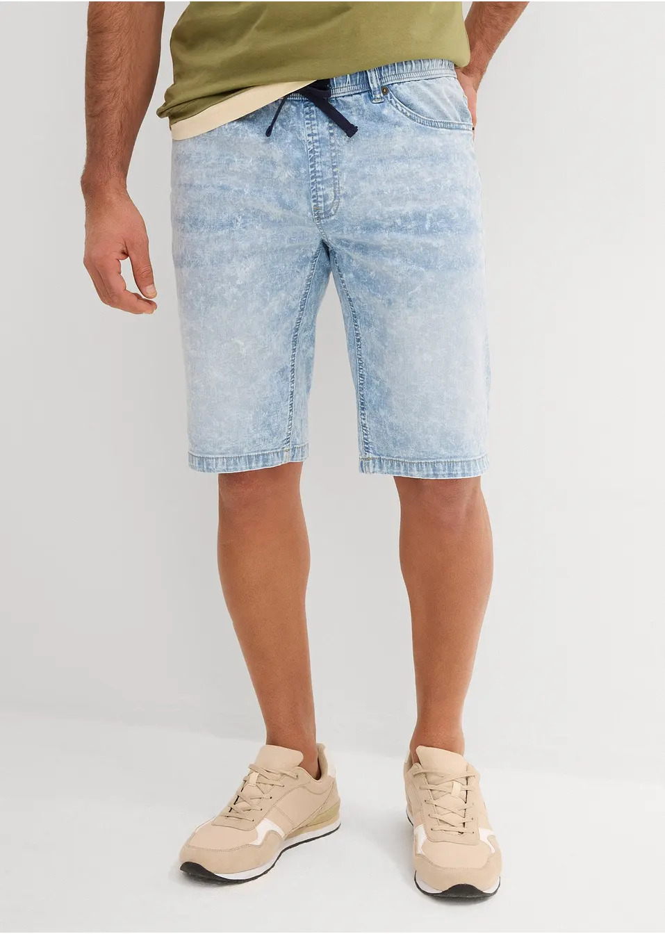 Βερμούδα με λάστιχο slim fit-RAINBOW