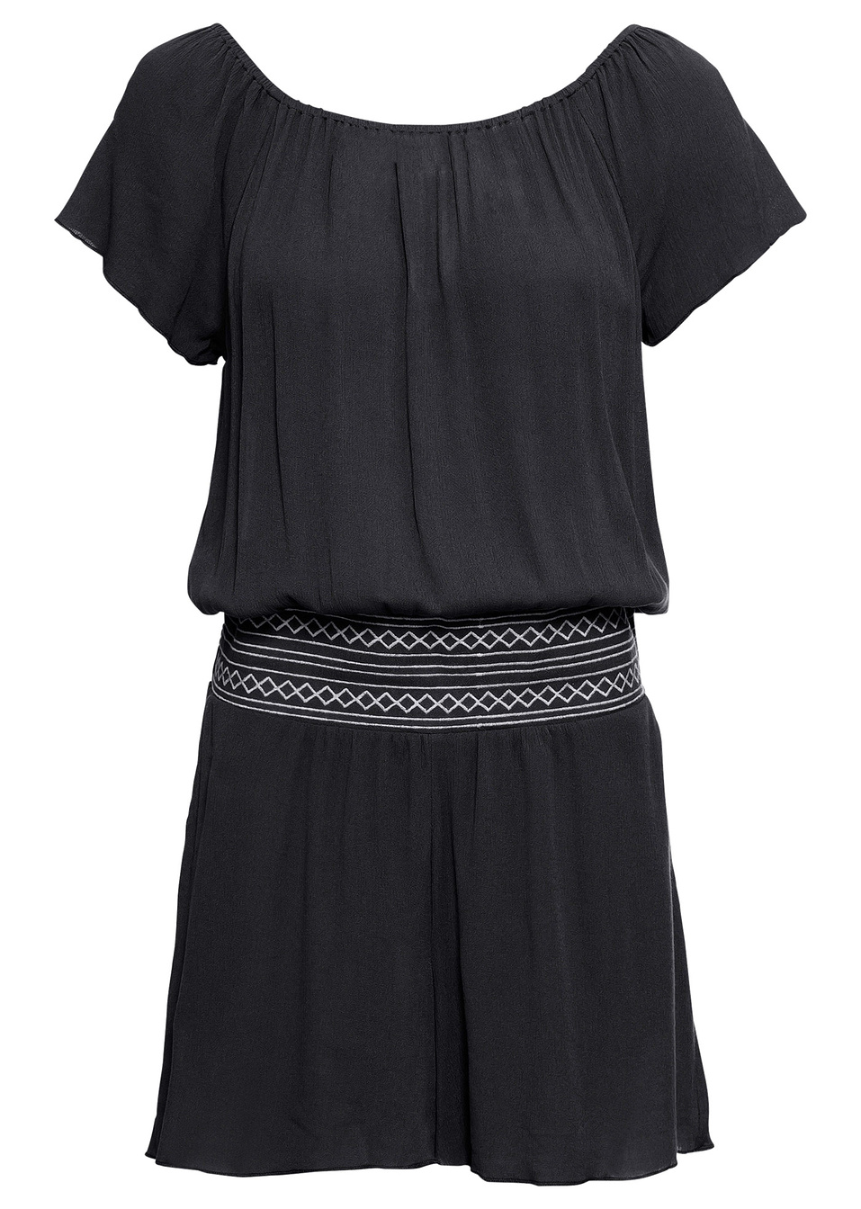 Гащеризон с бродерия-Черно-RAINBOW