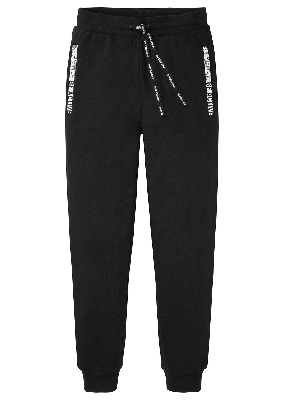 Спортно долнище-Черно-bpc bonprix collection