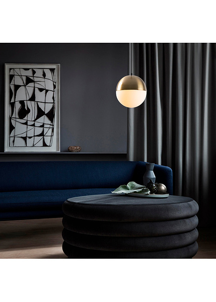 Κρεμαστό φωτιστικό μέταλλο & γυαλί Bastos-2101 Vintage Λευκό 20x20 εκ. E27 40 W 584TTM1179-