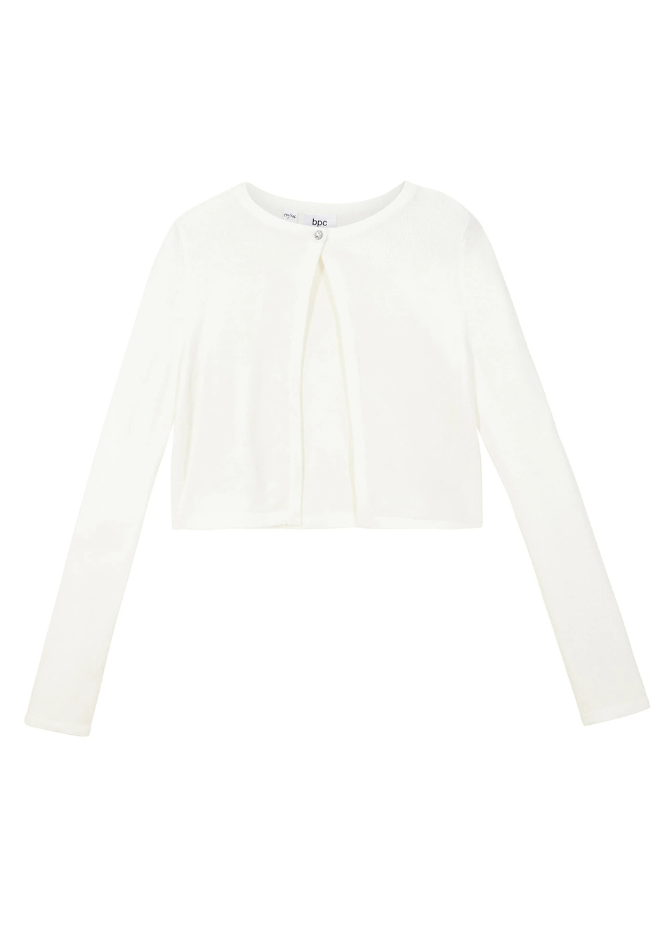 Елегантно плетено болеро-Кремаво бяло-bpc bonprix collection