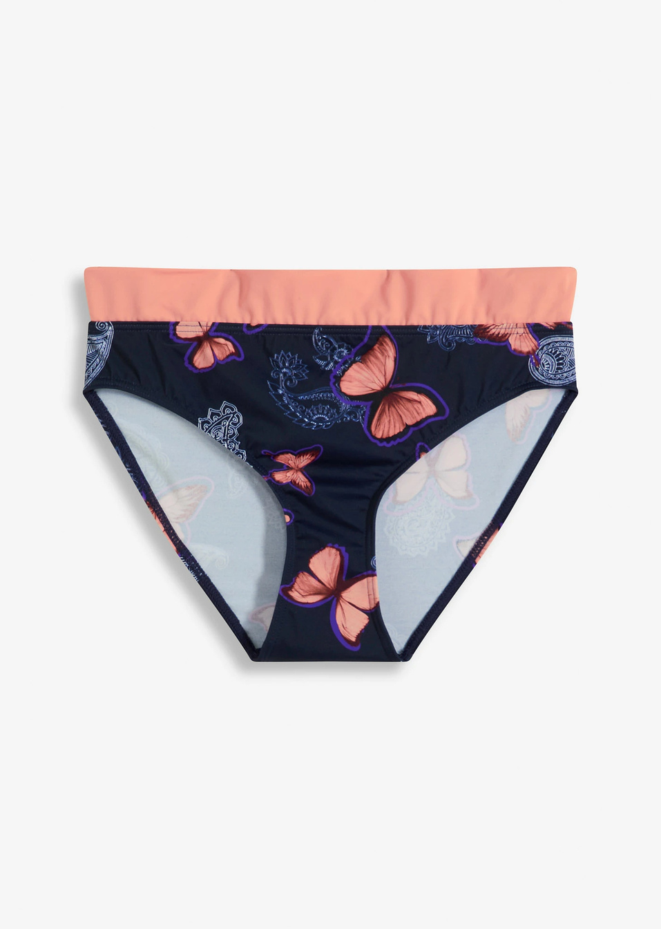 Βιώσιμο σλιπ για μπικίνι-Μπλε σκούρο/Του αστακού-bpc selection