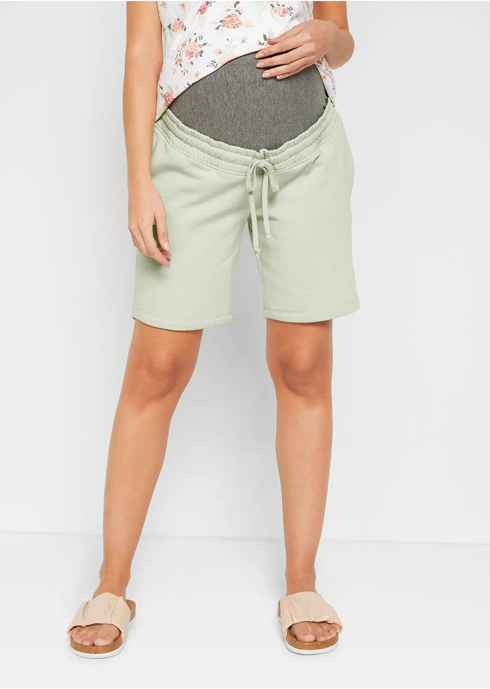 Βερμούδα φούτερ εγκυμοσύνης (συσκευασία των 2)-bpc bonprix collection