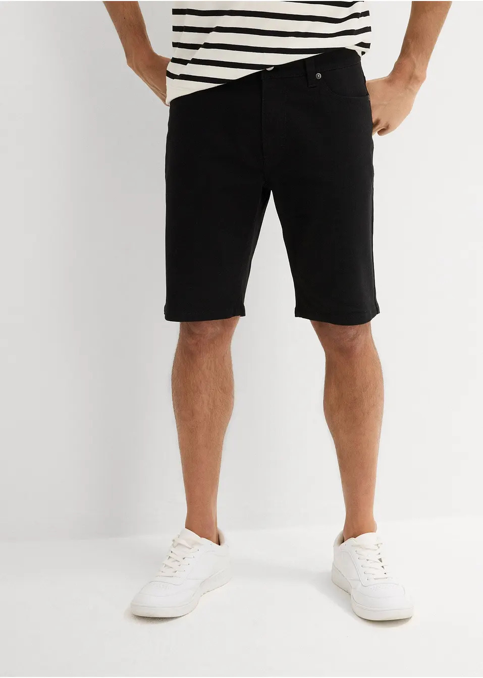 Ελαστική βερμούδα regular fit (συσκευασία των 2)-bpc bonprix collection
