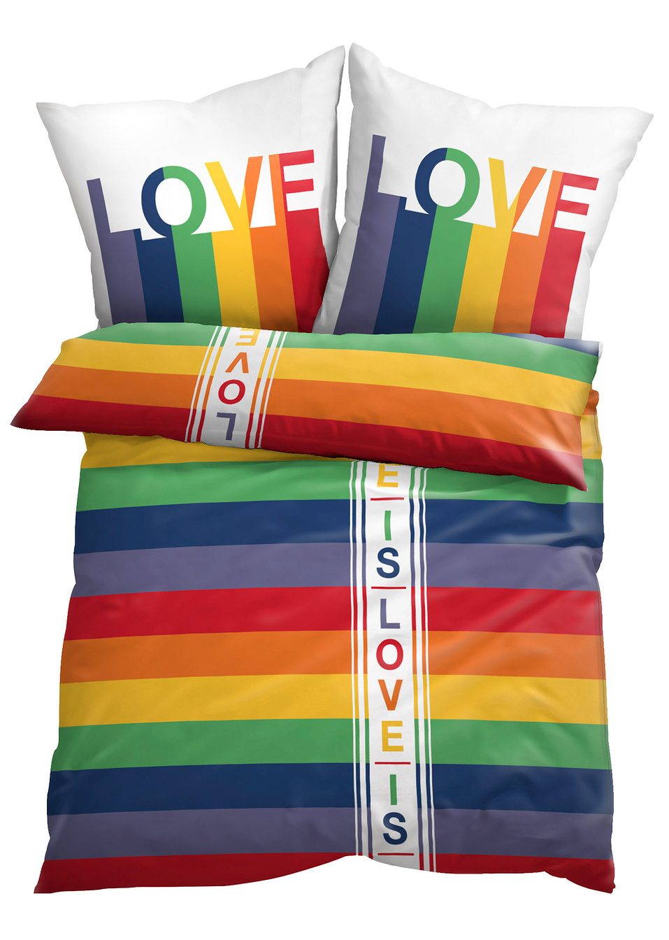 Παπλωματοθήκη Pride-Πολύχρωμο-bpc living