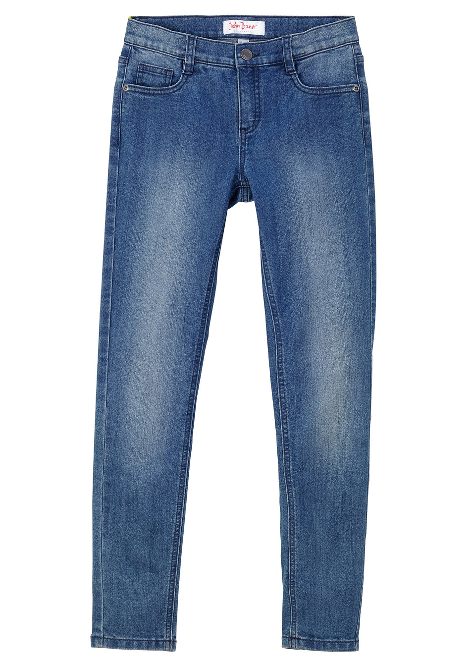Τζιν, skinny fit-Μπλε denim-John Baner JEANSWEAR