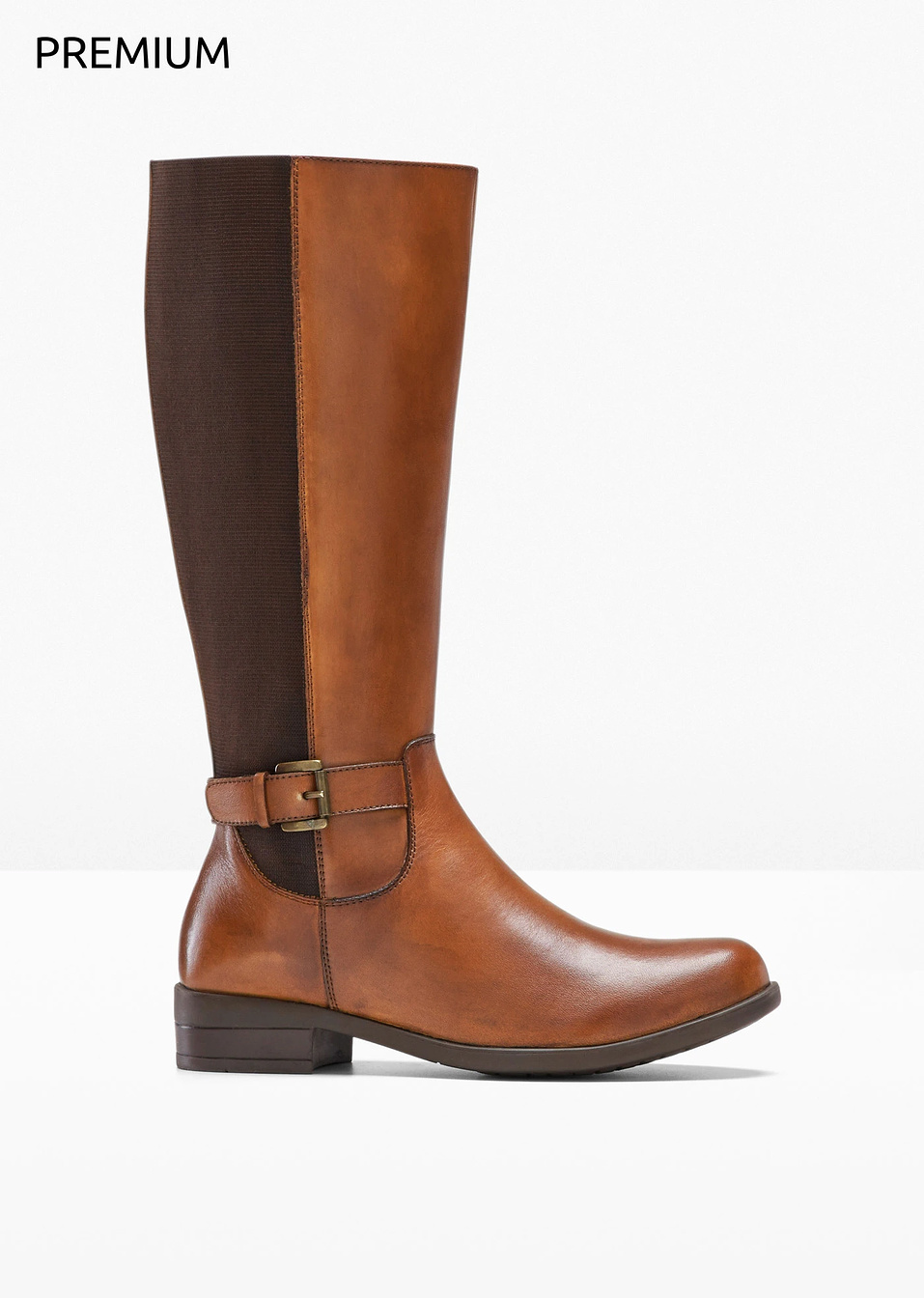 Δερμάτινες μπότες-Του κονιάκ-bpc selection