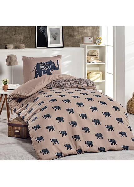 Σετ παπλωματοθήκη Fil Μπλε 65% Βαμβάκι / 35% Πολυέστερ Παπλωματοθήκη + Μαξιλαροθήκη-Mijolnir