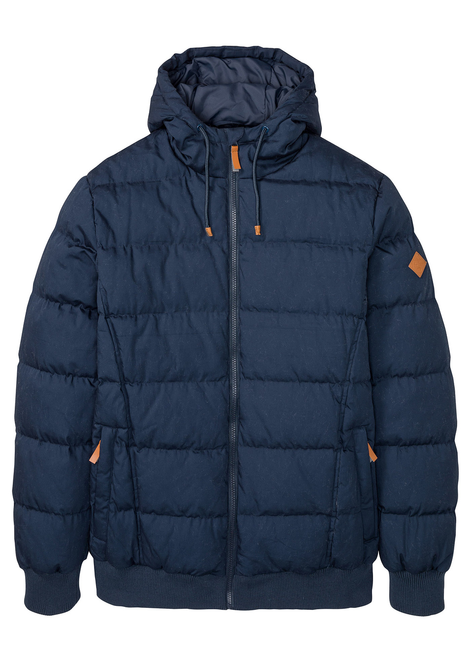 Καπιτονέ τζάκετ σε στιλ bomber-Μπλε σκούρο-John Baner JEANSWEAR