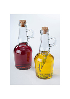 Σετ 2 γυάλινα μπουκάλια για λάδι / ξύδι 250 ml 009911-Euronova