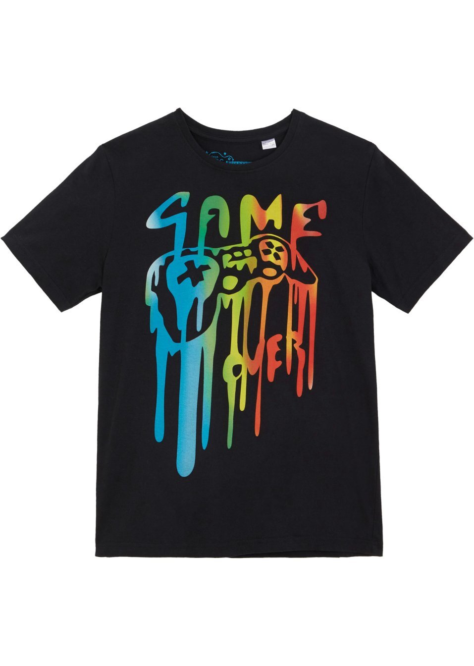 T-shirt-Μαύρο-bpc bonprix collection