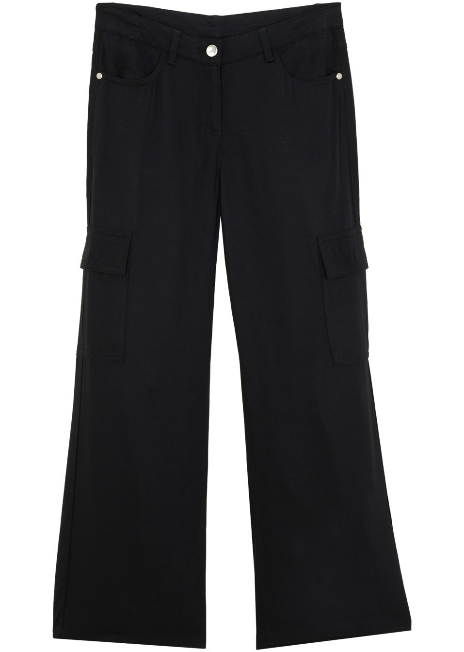 Παντελόνι cargo harem-Μαύρο-bpc bonprix collection