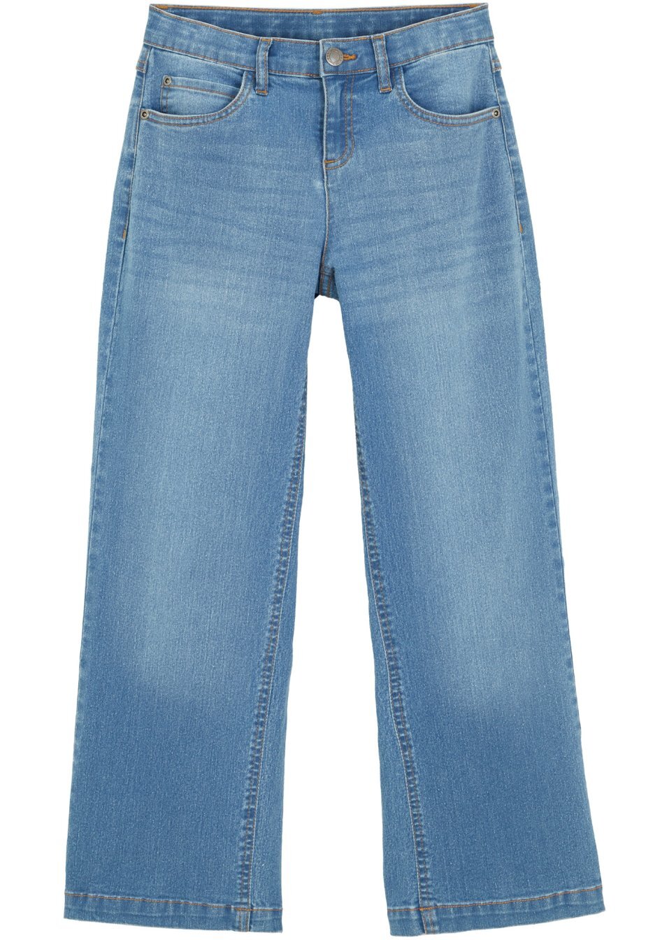 Τζιν wide leg-Γαλάζιο denim-John Baner JEANSWEAR