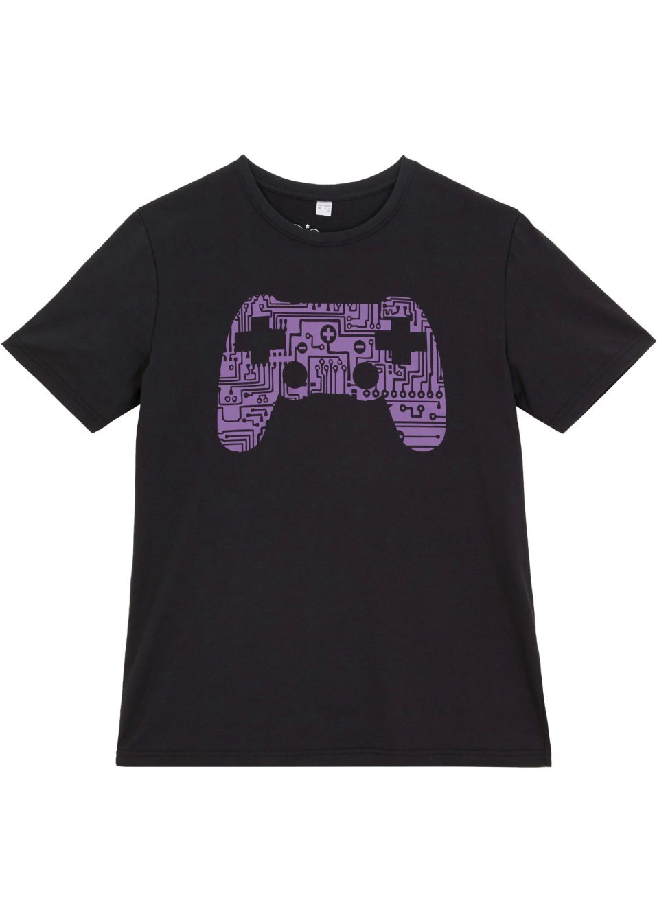 T-shirt-Μαύρο με στάμπα-bpc bonprix collection