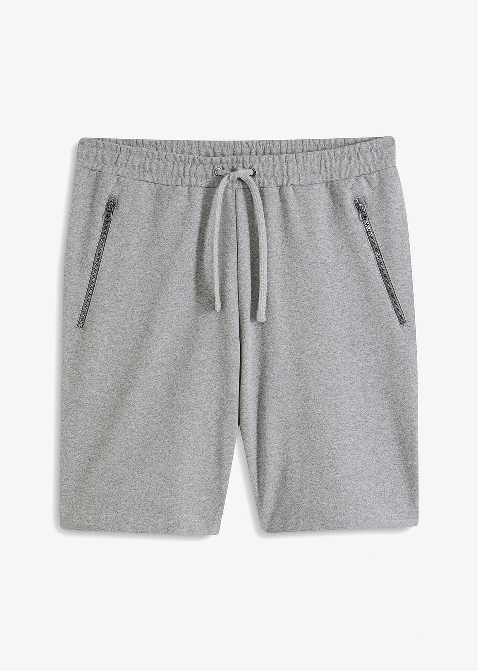 Βερμούδα φούτερ-Γκρι ανοιχτό μελανζέ-bpc bonprix collection