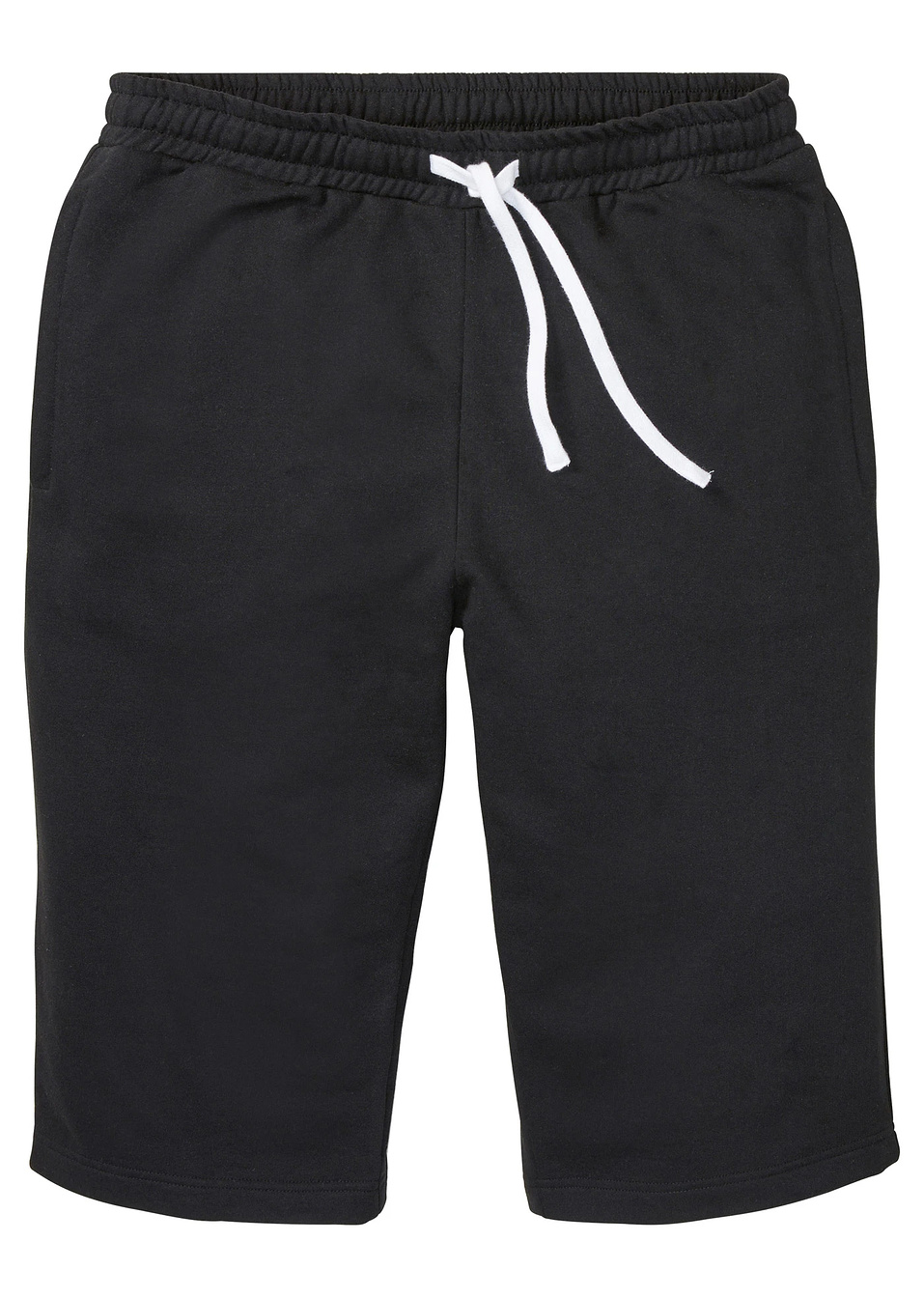 Βερμούδα φούτερ-Μαύρο-bpc bonprix collection