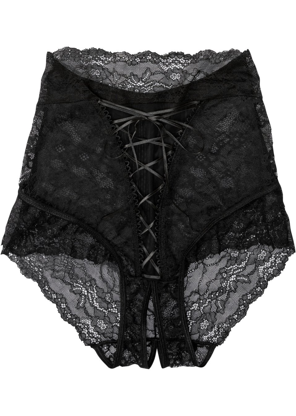 Разкриващи бикини с висока талия-Черно-Venus