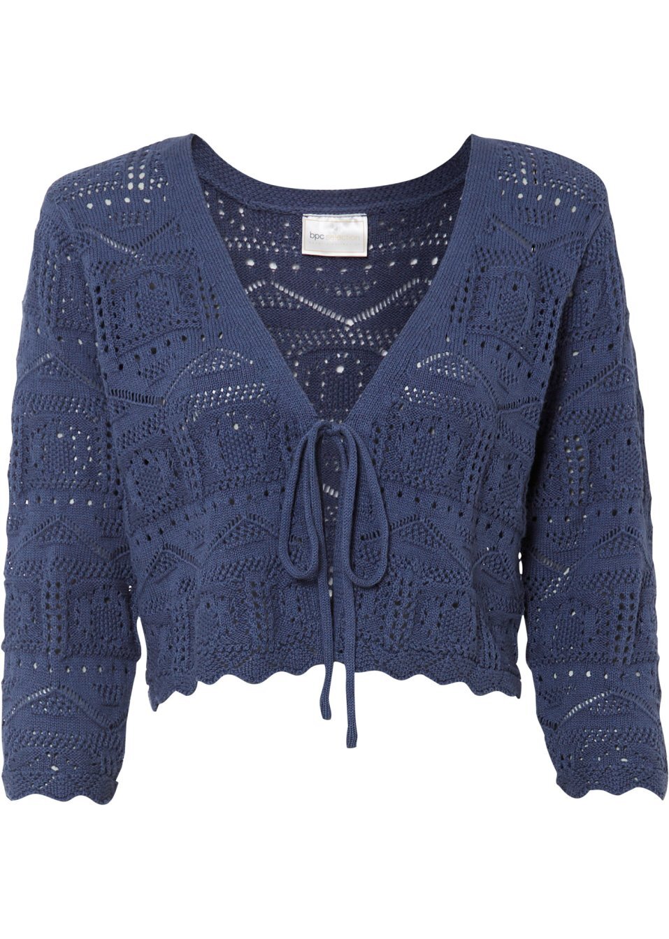 Ажурно болеро-Индиго-bpc selection