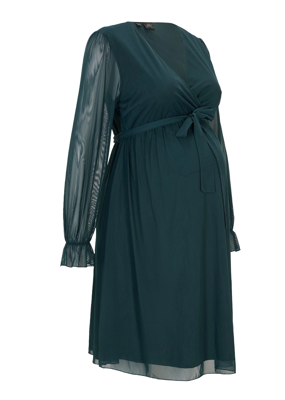 Φόρεμα εγκυμοσύνης και θηλασμού-Πράσινο σκούρο-bpc bonprix collection