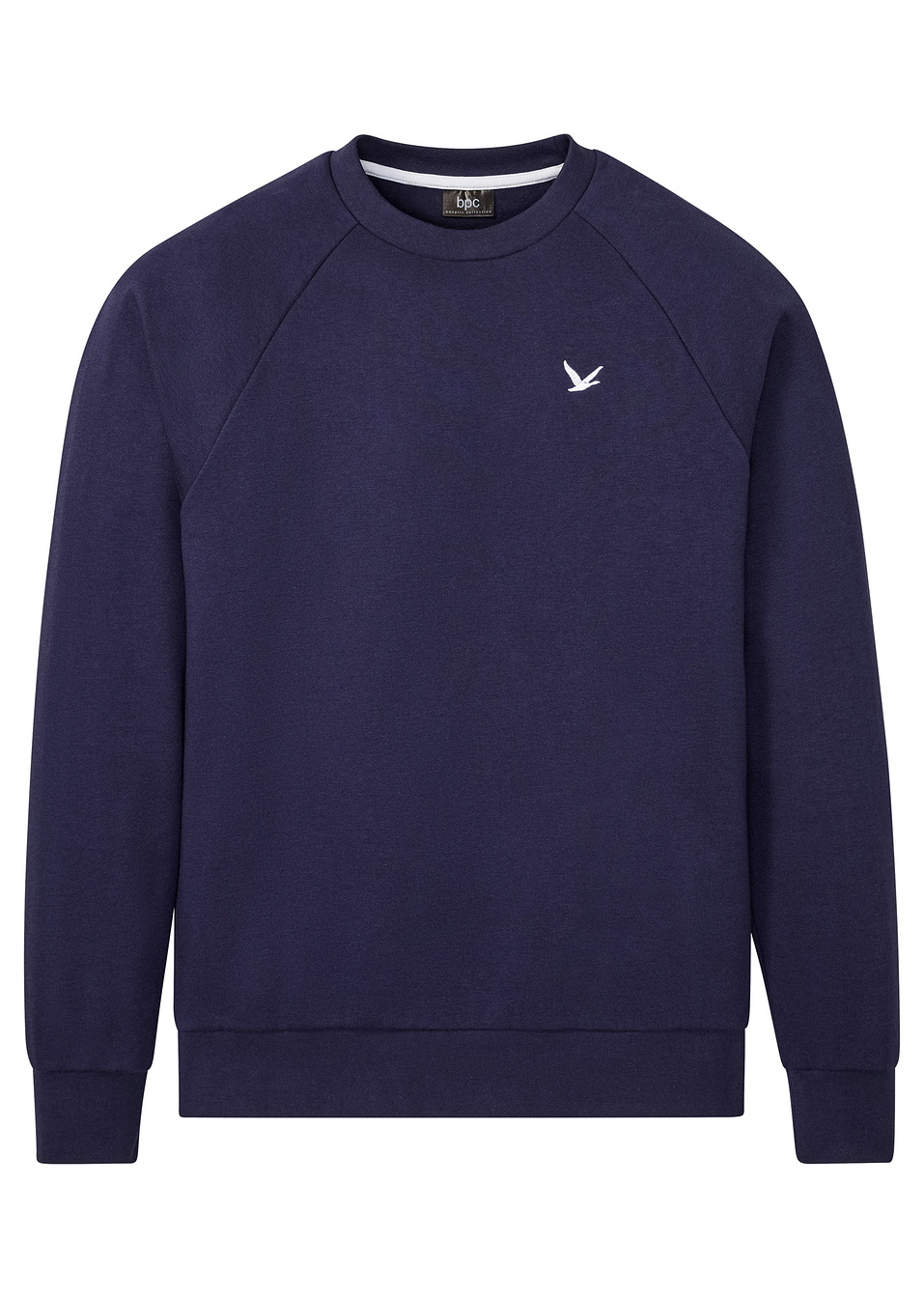 Суитчър с рециклиран полиестер и реглан ръкави-Тъмно синьо-bpc bonprix collection