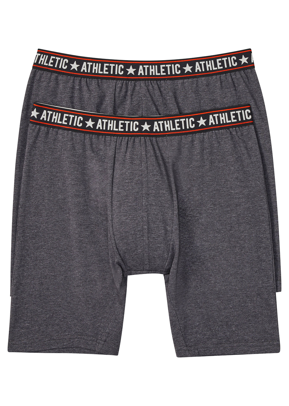 Μακρύ εφαρμοστό μποξεράκι (συσκευασία των 2)-Ανθρακί μελανζέ-bpc bonprix collection