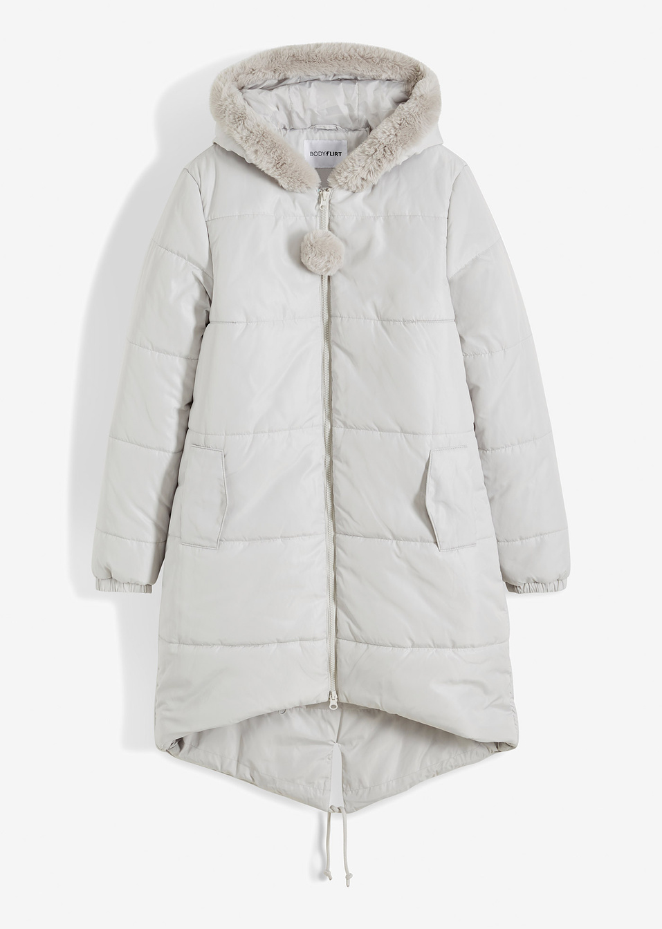 Παρκά-Ασημί ματ-BODYFLIRT