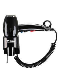 Σεσουάρ PRHD-50013 Primo Ξενοδοχειακού τύπου 2000W AC με κρύο αέρα Μαύρο-Primo