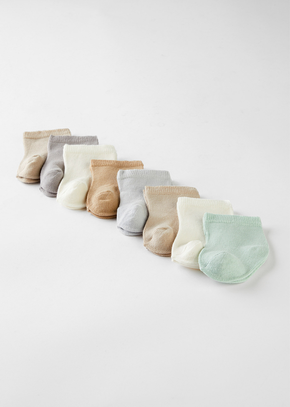 Βρεφικές κάλτσες (συσκευασία 8 ζευγαριών) με βιολογικό βαμβάκι-bpc bonprix collection