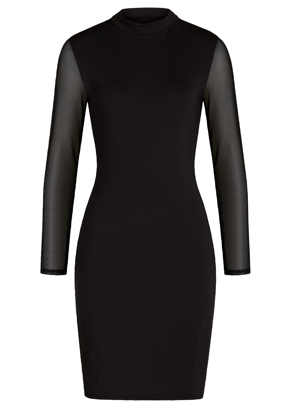 Секси мини рокля-Черно-Venus