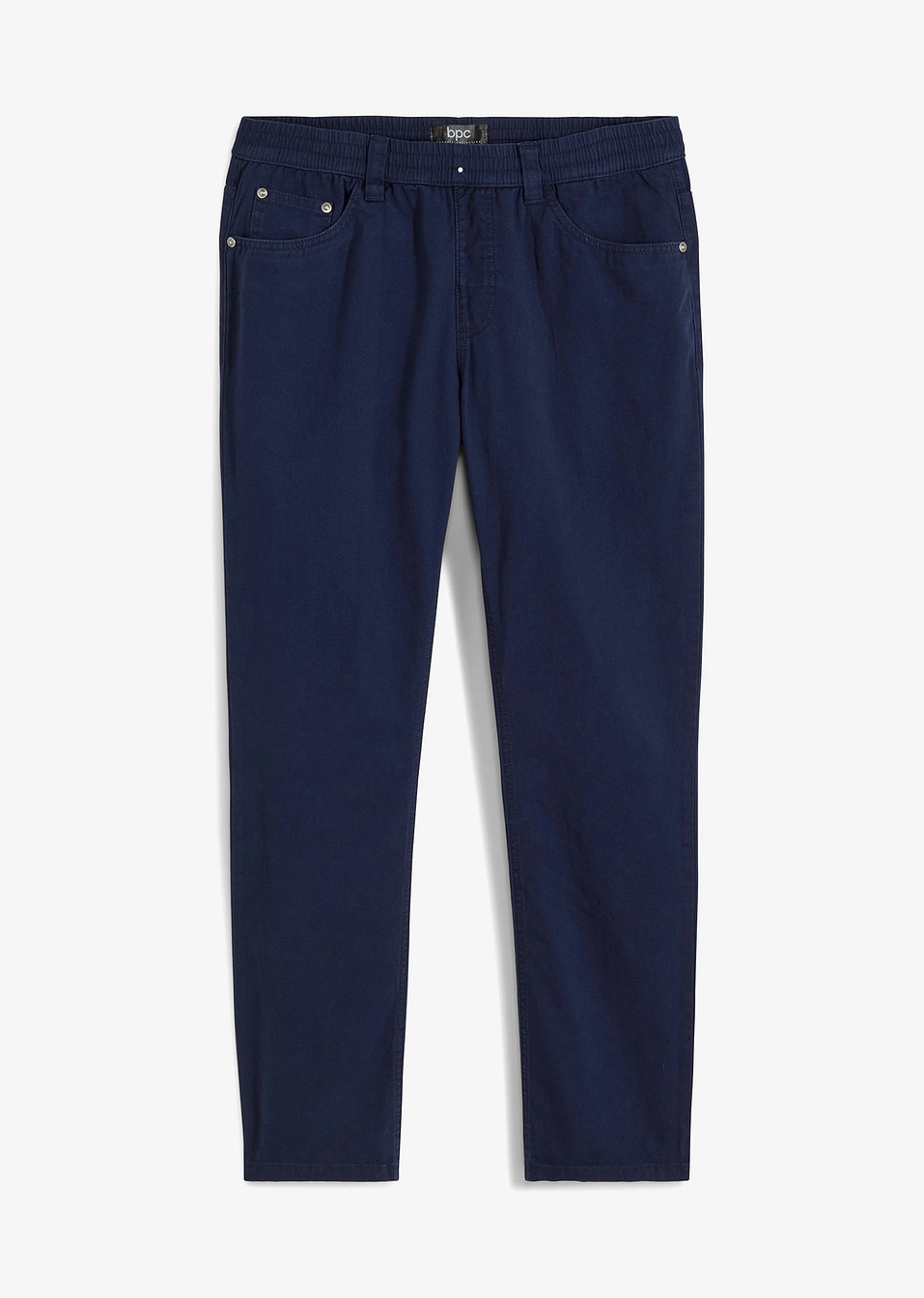Παντελόνι με λάστιχο στη μέση-Μπλε σκούρο-bpc bonprix collection