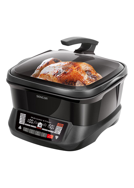 Πολυλειτουργική φριτέζα Sencor SFR 9300BK Μαύρο 4,8lt 1800W-SENCOR