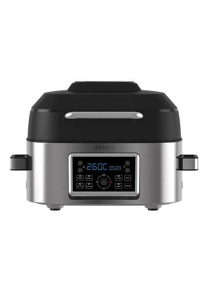 Vita Φριτέζα - Ψηστιέρα πολλαπλών λειτουργιών Sencor SBG 8900SS Inox / Μαύρο 6lt 1660W-SENCOR