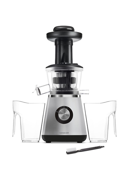 Αποχυμωτής αργής σύνθλιψης Sencor SSJ 4041BK Inox / Μαύρο 400W-SENCOR