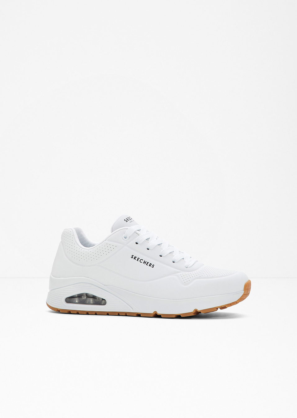 Маратонки Skechers с мемори пяна-Бяло-Skechers