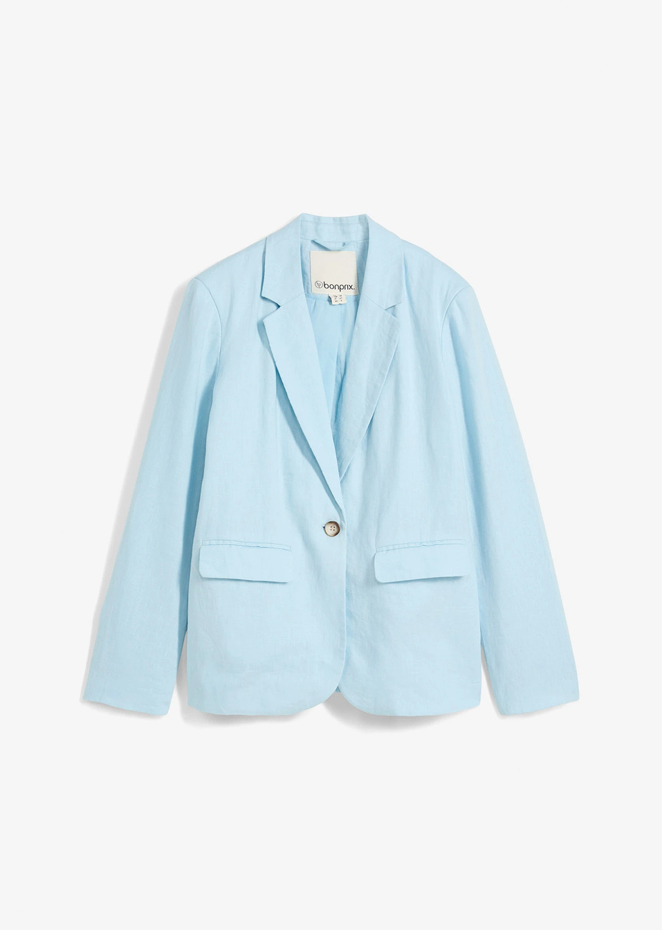 Σακάκι από καθαρό λινό-Του πάγου-bonprix PREMIUM
