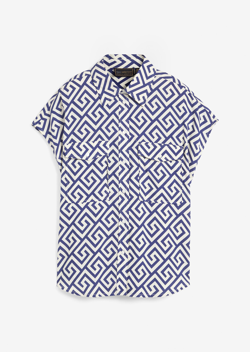 Πουκαμίσα-Μπλε της νύχτας/Φυσικό-bpc selection