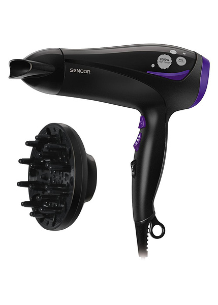 Πιστολάκι μαλλιών Sencor SHD 108VT Μαύρο 2000W-SENCOR
